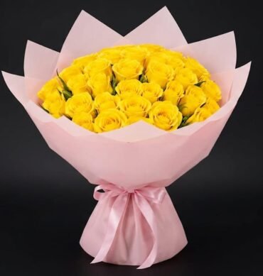 Yellow Roses bouquet 30pcs